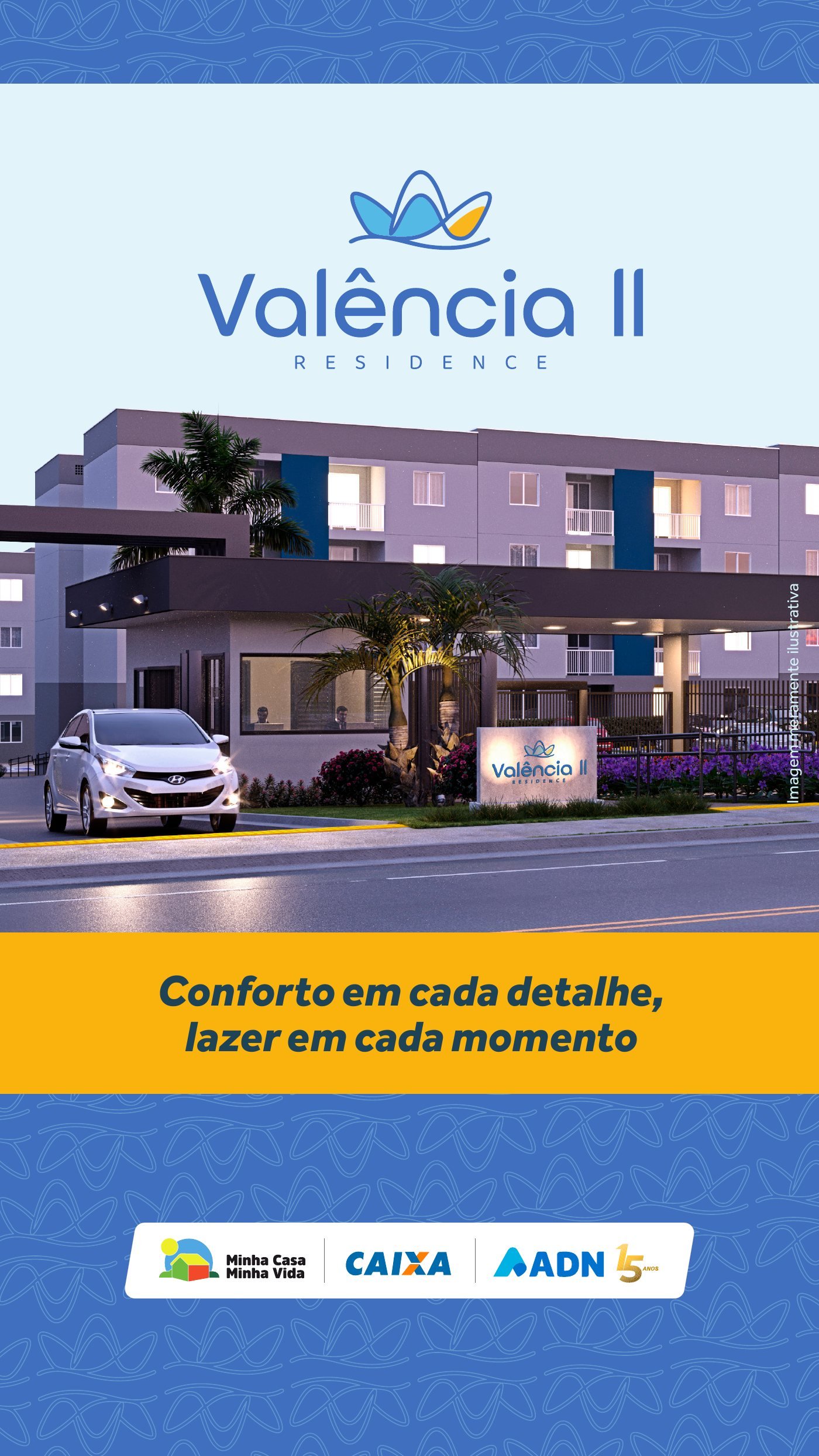 Fachada do Valência Residence II